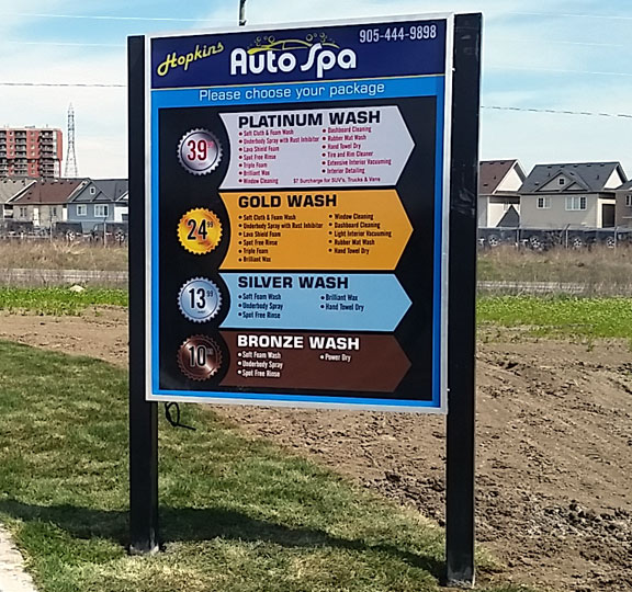 Drive Thru Sign